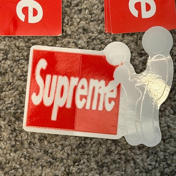 Supreme Sticker Lot 84 Pcs Box Logo 100 Bill Bikini Radio Art Stickers Authentic - Picture 12 of 14